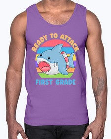Ready to Attack first Grade 710#- first grade- Cotton Tank