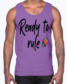 Ready to rule 739#- graduation- Cotton Tank