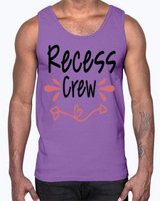 Recess Crew 748#- graduation- Cotton Tank
