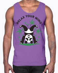 Relax Your Mind 496#- yoga- Cotton Tank