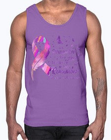 Remember heir Love Alzheimer Awareness 213#- alzheimers- Cotton Tank