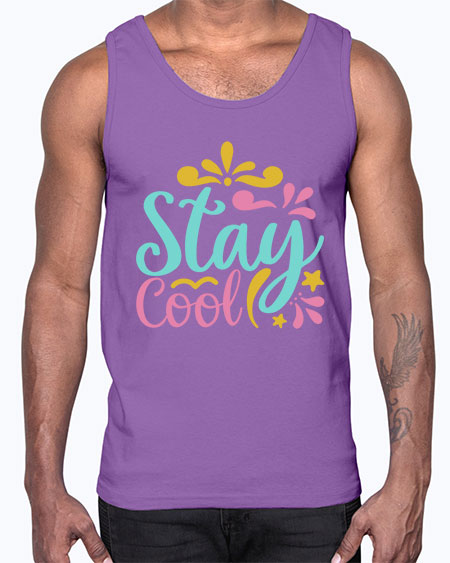 STAY COOL Style 3#- summer- Cotton Tank