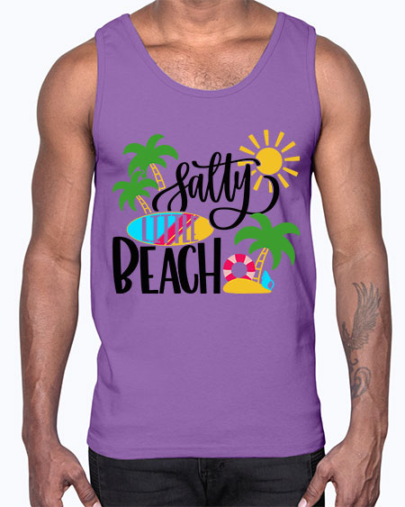 Satly Little Beach Style 26#- summer- Cotton Tank