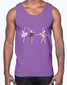 Skeleton ballerinas ballet halloween ballet 184#- ballet- Cotton Tank