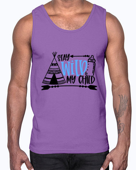 Stay Wild My Child Style 448#- baby- Cotton Tank