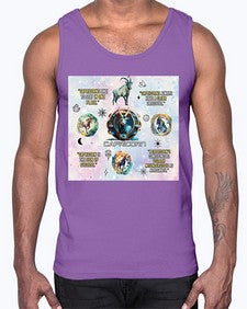Straight Capricorn 471#- capricorn- Cotton Tank