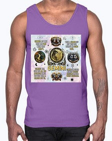 Straight Gemini 472#- gemini- Cotton Tank
