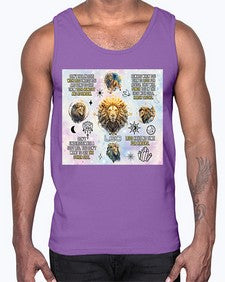 Straight Leo 473#- leo- Cotton Tank
