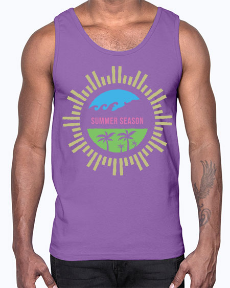 Summer Season 78#- summer- Cotton Tank