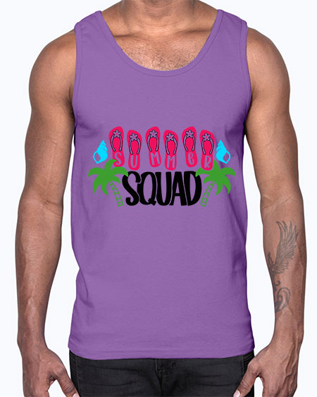 Summer Squad Style 22#- summer- Cotton Tank