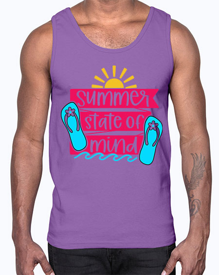 Summer State Of Mind Style 21#- summer- Cotton Tank
