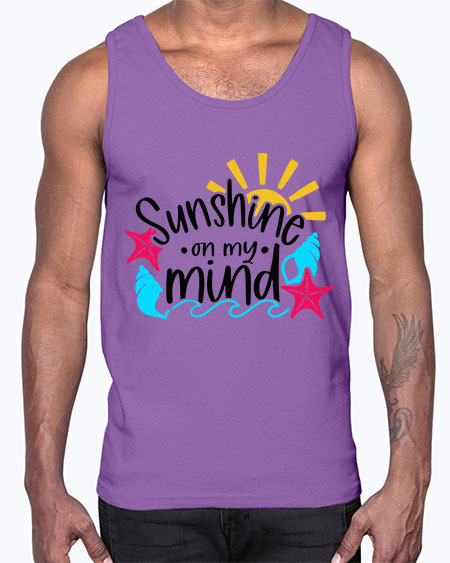 Sunshine On My Mind Style 15#- summer- Cotton Tank