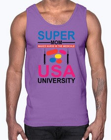 Super Mom Makes Nurse in the Style 1431#- nurse- Cotton Tank
