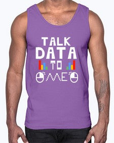 Talk dada to me 15#- computer- Cotton Tank