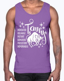Taurus 491#- taurus- Cotton Tank