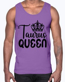 Taurus queen 504#- taurus- Cotton Tank