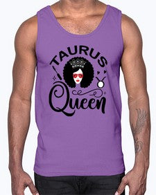 Taurus queen 505#- taurus- Cotton Tank
