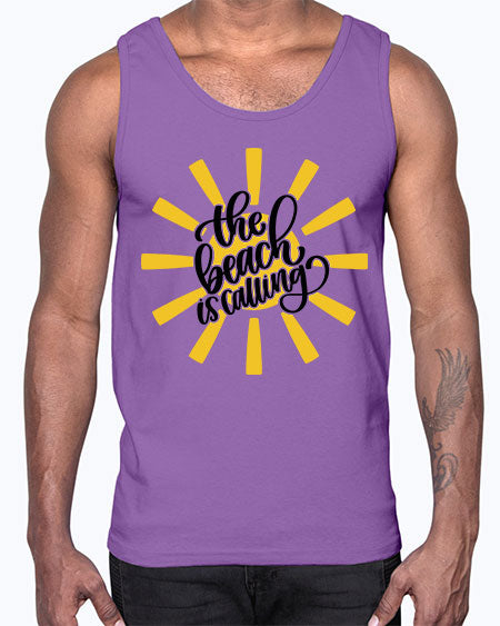 The Beachy Is Calling Style 10#- summer- Cotton Tank