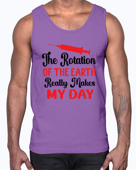 The Rotation of the Earth Really Makes my day 12#- nature- Cotton Tank