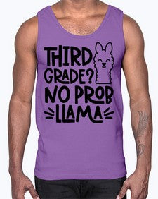 Third Grade No Prob 971#- third grade- Cotton Tank