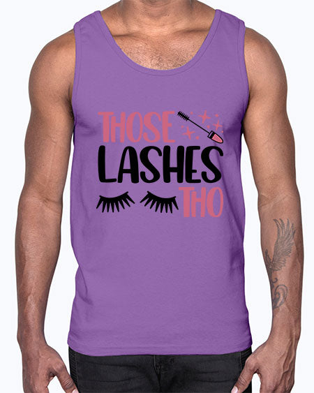 Those Lashes Tho Style 11#-makeup Cotton Tank