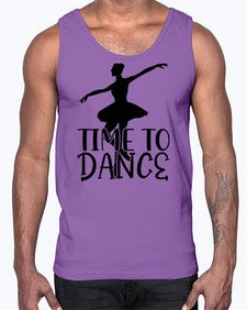 Time to dance 201#- ballet- Cotton Tank