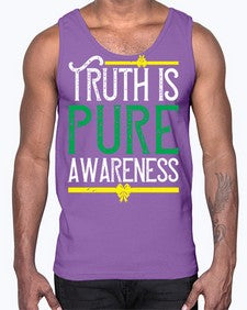 Truth is pure awareness Style 10#- Self awareness- Cotton Tank