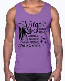 Virgo 527#- virgo- Cotton Tank