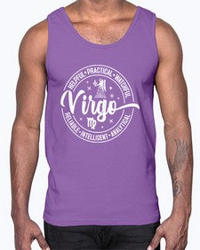 Virgo 536#- virgo- Cotton Tank