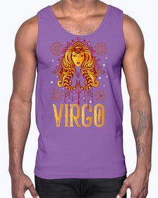 Virgo 542#- virgo- Cotton Tank