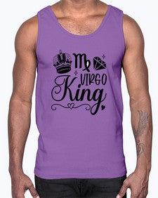Virgo king 537#- virgo- Cotton Tank