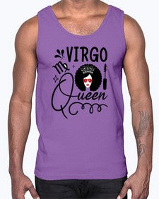 Virgo queen 541#- virgo- Cotton Tank