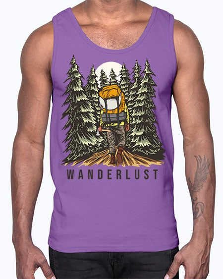 Wanderlust 2#- nature- Cotton Tank