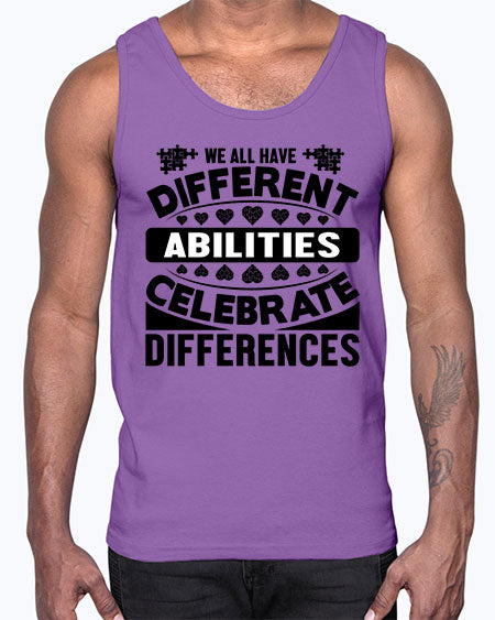 We all have Style 51#- autism- Cotton Tank