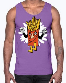 Weekend is near 265#- cartoon general- Cotton Tank