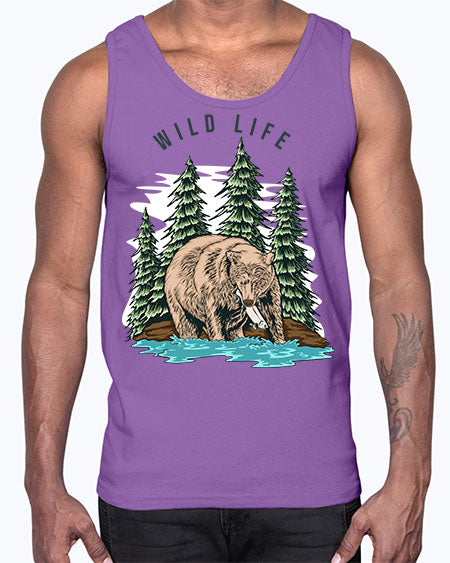 Wild Life 1#- nature- Cotton Tank