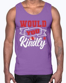 Would you kindly 55#- video games- Cotton Tank