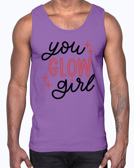 You Glow Girl Style 5#-makeup Cotton Tank