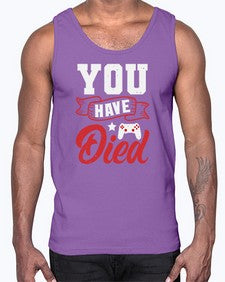 You Have Died 57#- video games- Cotton Tank