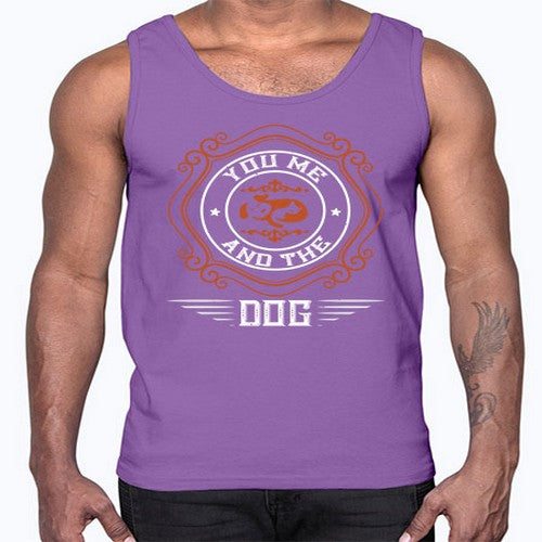 You Me And The Dogs Style 134#- dogs- Cotton Tank