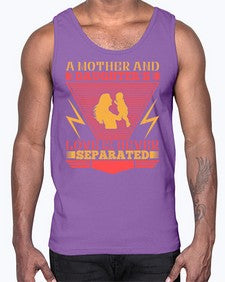 a mother and daughters love is never separated 26#- parents day- Cotton Tank