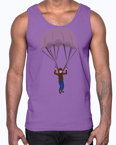 all in one 10#- parachute- Cotton Tank