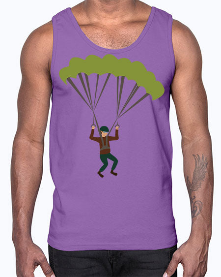 all in one 11#- parachute- Cotton Tank