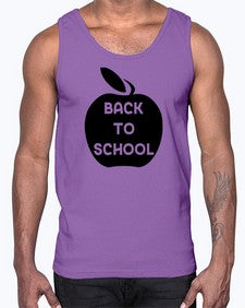 apple back to school 3#- general school- Cotton Tank