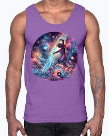 aquarius 79#- aquarius- Cotton Tank