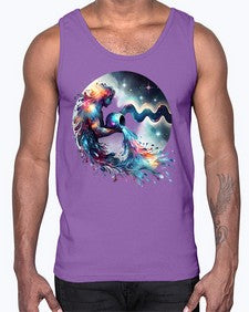 aquarius 88#- aquarius- Cotton Tank