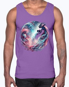 aquarius 91#- aquarius- Cotton Tank