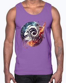 aries 124#- aries- Cotton Tank