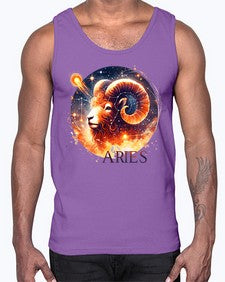aries 130#- aries- Cotton Tank