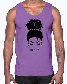 aries 132#- aries- Cotton Tank